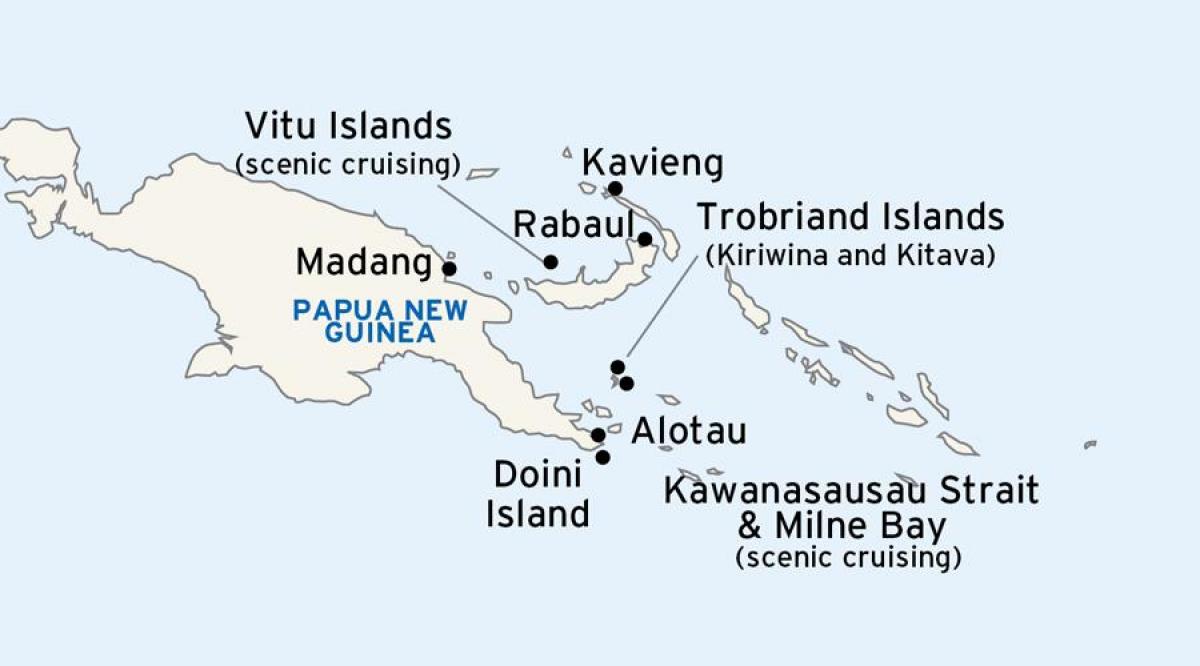 mapa de alotau papua nova guinea