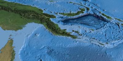 Mapa de canals mapa de papua nova guinea