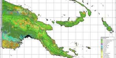 Mapa de papua nova guinea climàtic